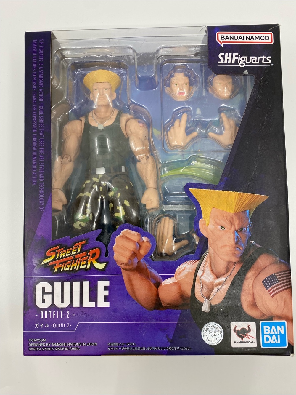 SH Figuarts Street Fighter Guile Outfit 2
